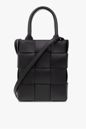 【BOTTEGA VENETA】CASSETTE SHOULDER BAG BOTTEGA VENETA Cassette intrecciato leather shoulder bag